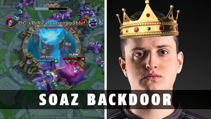 League of Legends : Soaz backdoor les LGD et gagne une game de folie