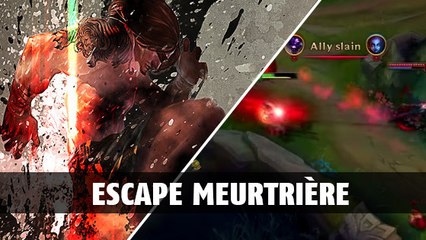 League of Legends : Lee Sin tente de s'escape et score un ace