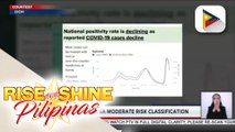 Pilipinas, balik na sa moderate risk classification; DOH, tutol na alisin ang alert level system sa bansa