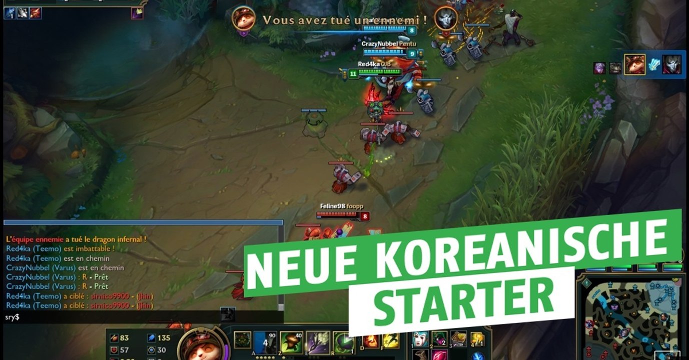 League of Legends: Die Südkoreaner sind mit den ADC-Startitems mal wieder kreativ