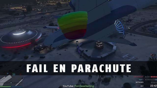 GTA 5 : il réalise le saut en parachute le plus dangereux de Los Santos
