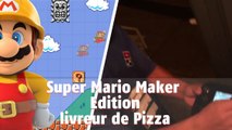 Super Mario Maker : le livreur de pizza crée un niveau génial en quelques secondes