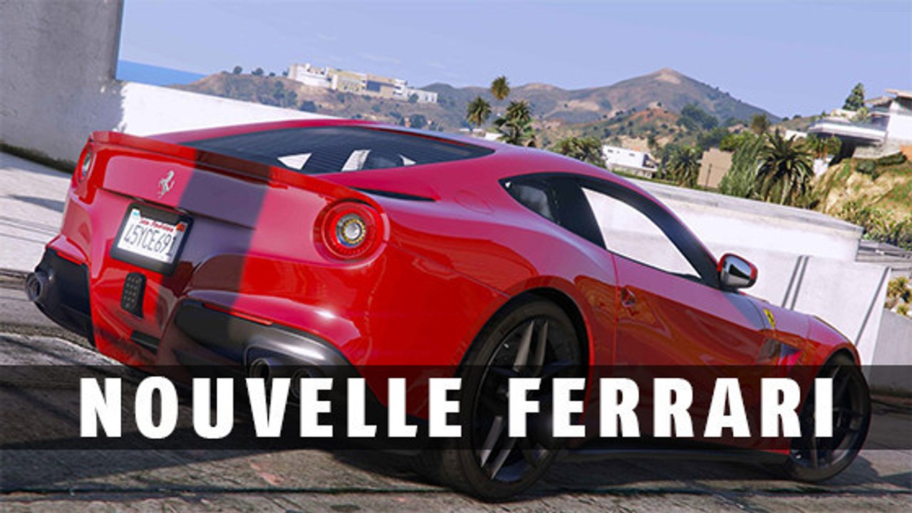 GTA 5 : un superbe mod ajoute la Ferrari Berlinetta à Los Santos