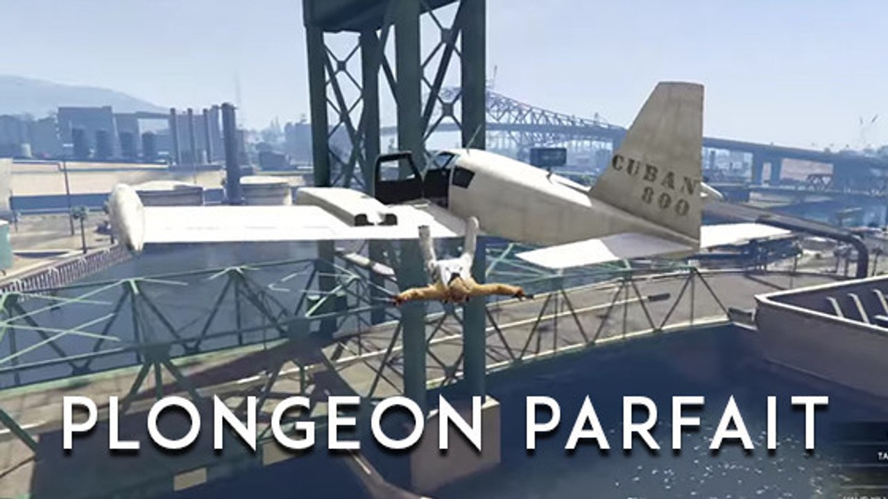 GTA 5 : il réalise le plongeon le plus classe de l'histoire de Los Santos