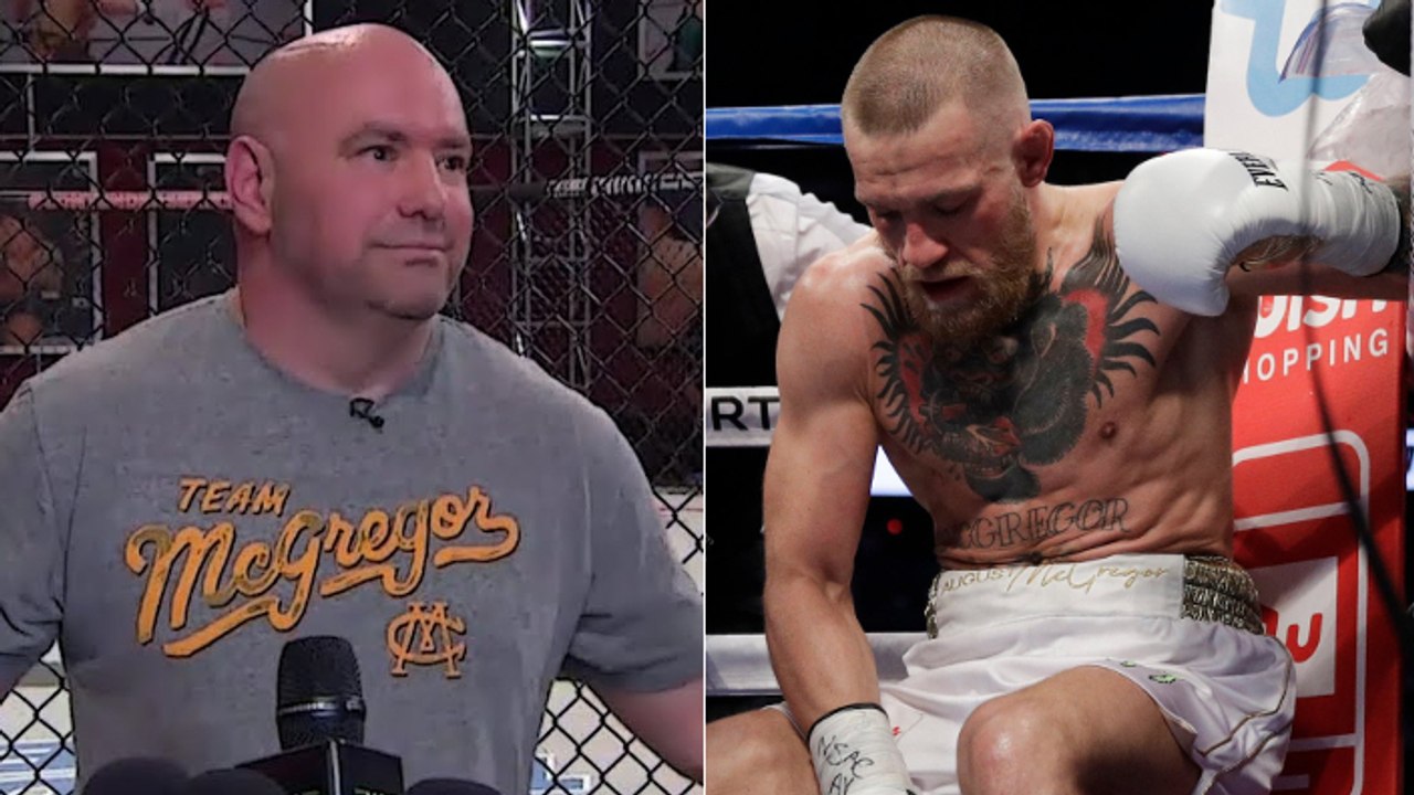 Dana White reagiert auf die Niederlage von Conor McGregor