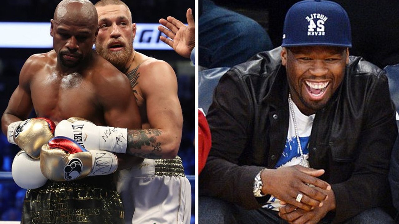 50 Cent macht sich über eine Aktion von Conor McGregor im Kampf gegen Mayweather lustig