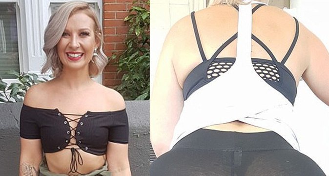 Alle starren sie im Fitnessstudio an: Da merkt sie, dass ihre neue Leggings durchsichtig ist