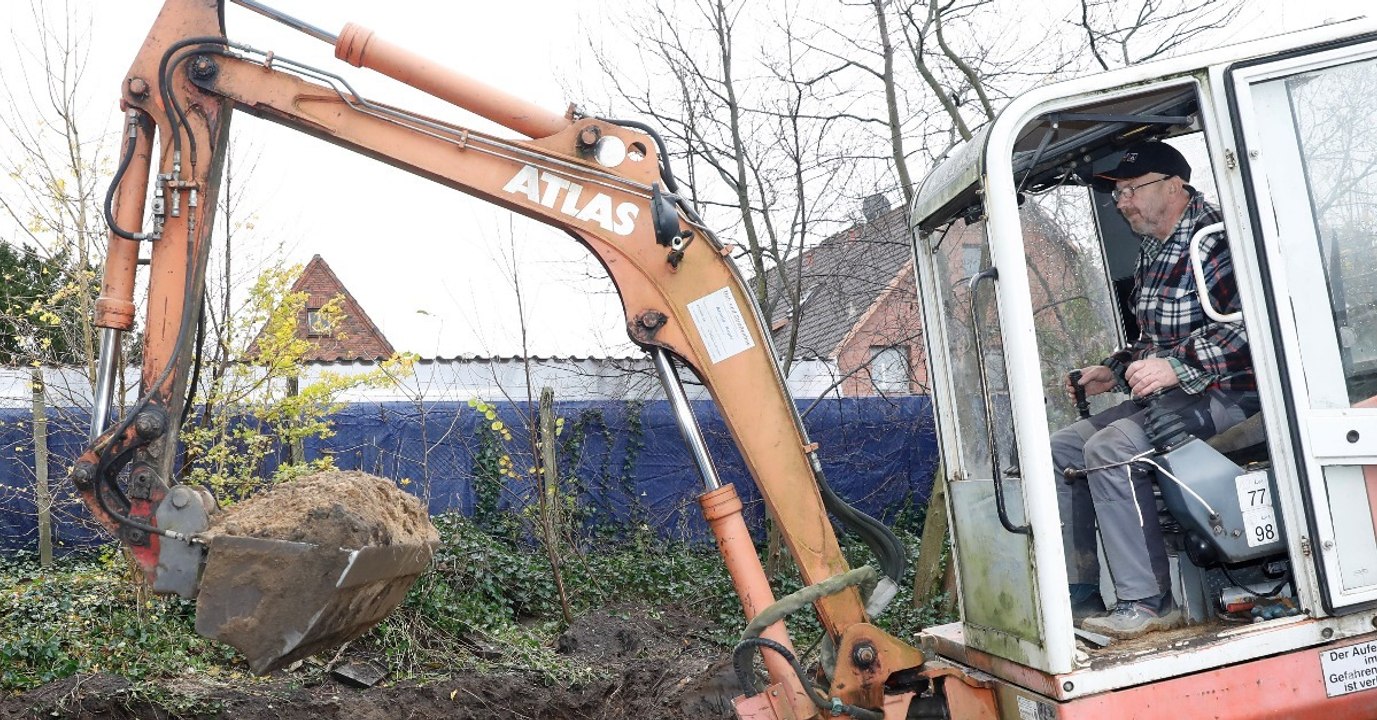 Baggerfahrer macht schockierenden fund