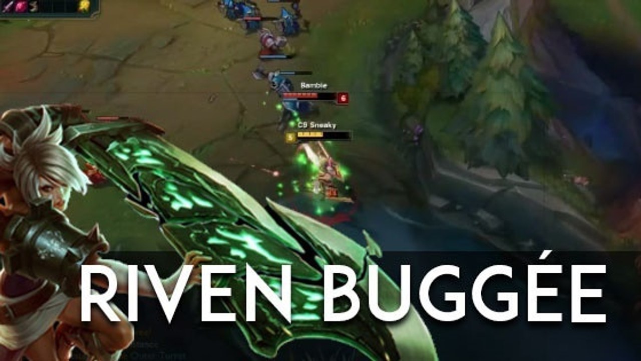 League of Legends : Sneaky est victime d'un bug étrange avec Riven