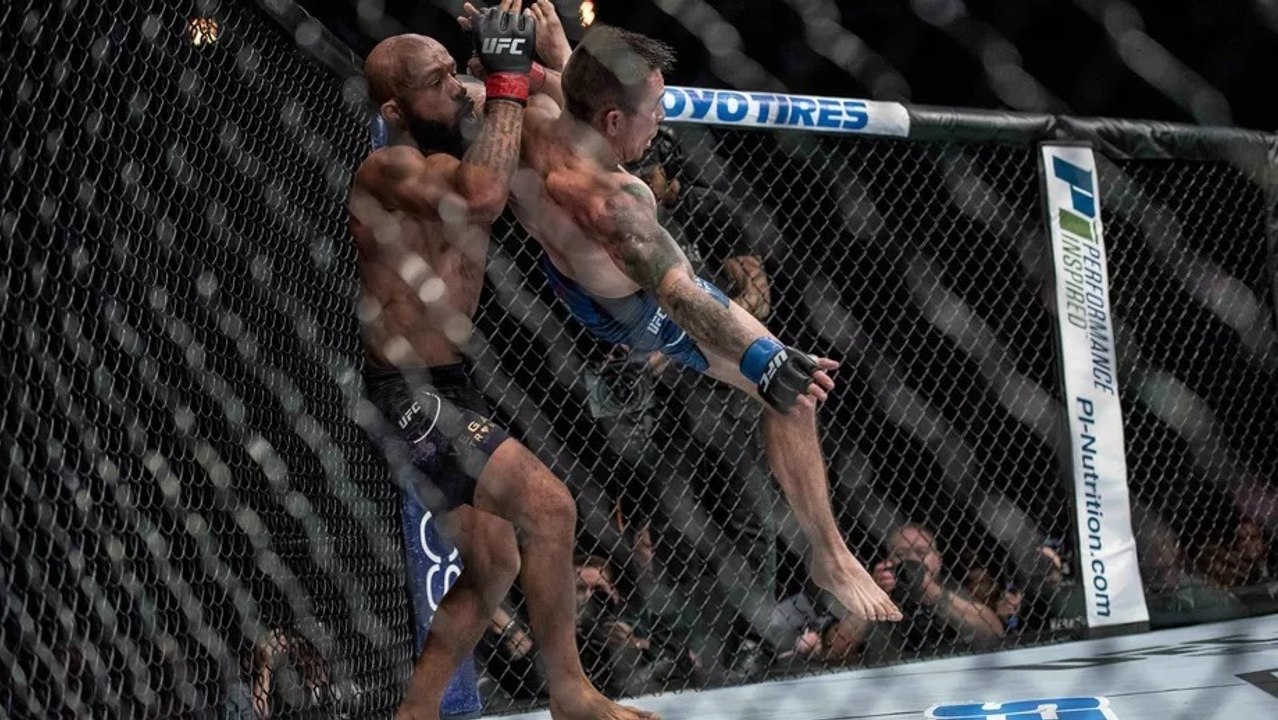 Demetrious Johnson packt gegen Ray Borg einen brutalen Armhebel aus und schlägt den UFC-Rekord
