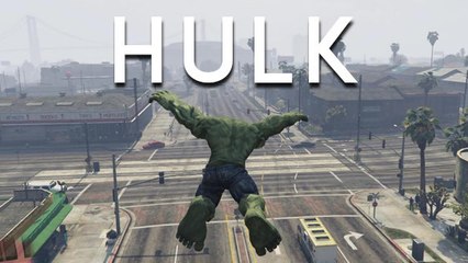 GTA 5 : Hulk débarque à Los Santos pour tout casser