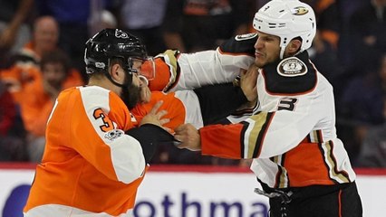 Wenn eine Eishockey-Rauferei mit einem Superman-Punch endet