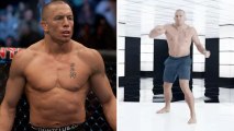 Georges St-Pierre sieht vor seinem Kampf gegen Michael Bisping etwas zu kräftig aus