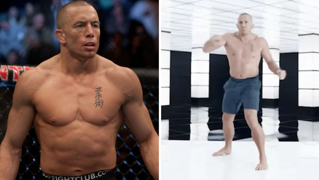 Georges St-Pierre sieht vor seinem Kampf gegen Michael Bisping etwas zu kräftig aus