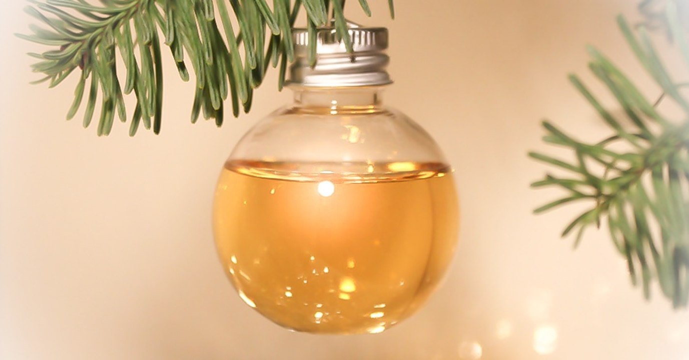 Wer feine Tröpfchen mag, wird diese Weihnachtsdeko lieben!