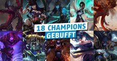 League of Legends: Mit dem kommenden Patch wird es Buffs geben, die den Schaden von fast 20 Champions betreffen