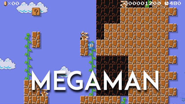 Super Mario Maker : il recrée le premier niveau de Megaman
