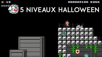 Super Mario Maker : les 5 niveaux Halloween les plus réussis