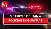 En Sonora, emboscan y asesinan a dos policías de Guaymas; uno era comandante