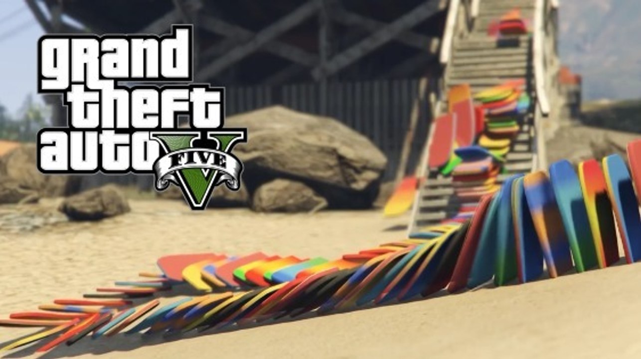 GTA 5 : record du monde de dominos battu à Los Santos