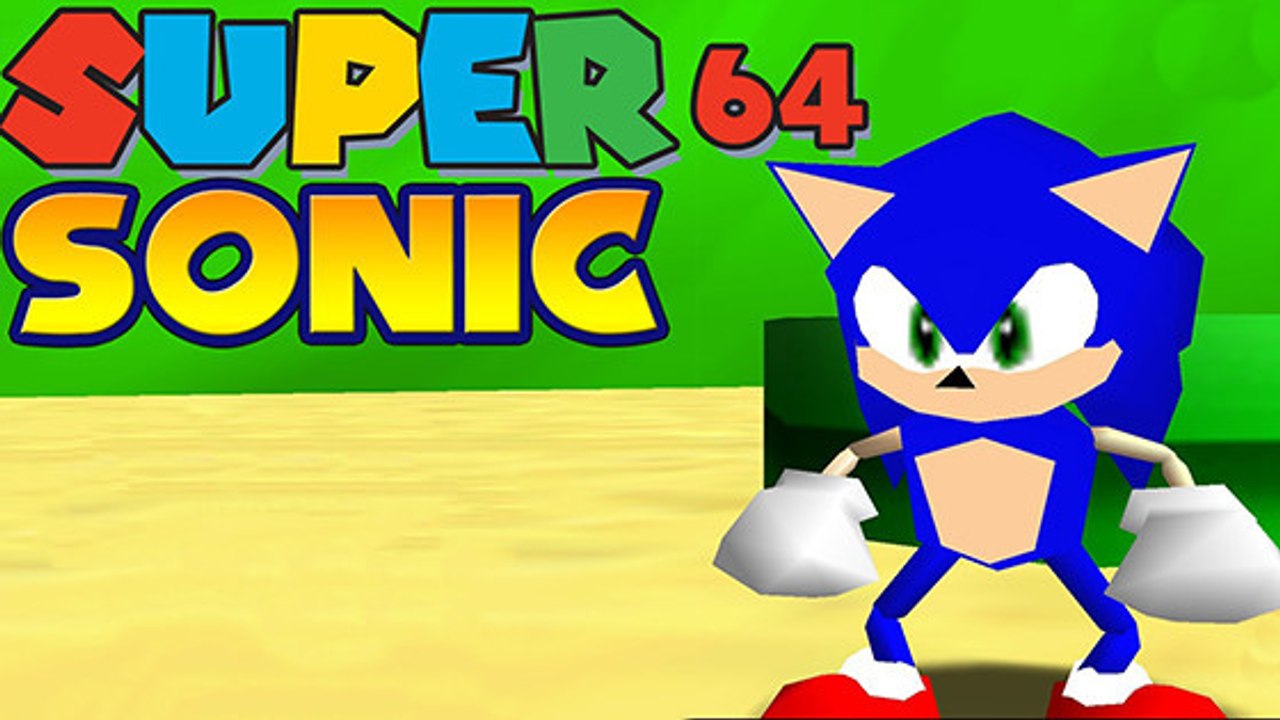 Super Mario 64 : un mod permet de faire l'aventure avec Sonic