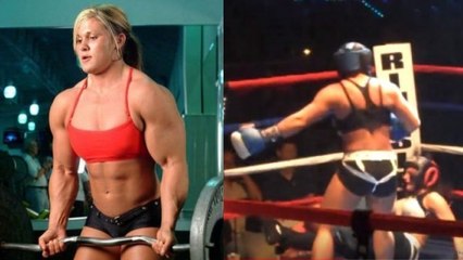 Wenn eine Bodybuilderin gegen eine Boxerin antritt, dann dauert der Kampf nur 60 Sekunden