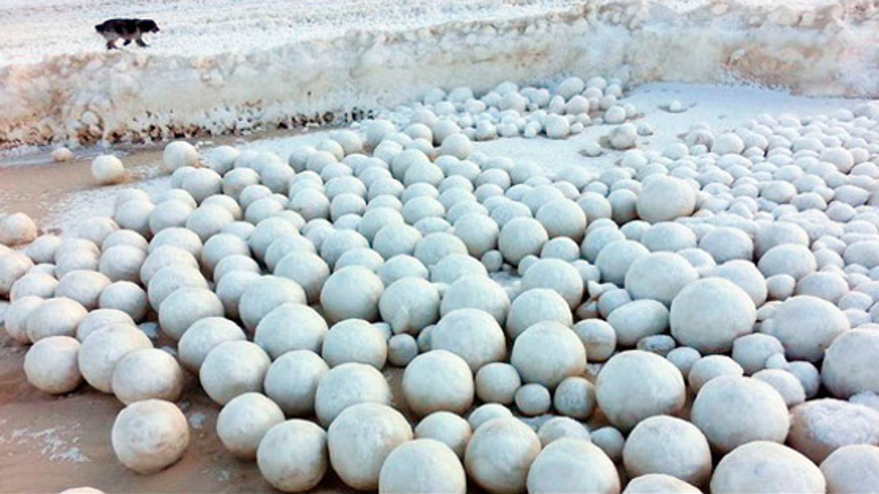 Erstaunliches Wetterphänomen an Sibiriens Küste