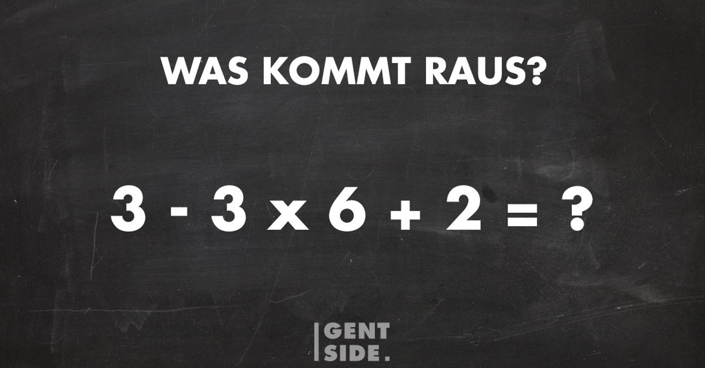 Mathe-Rätsel: Löse diese Gleichung