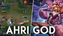 League of Legends : Ahri humilie plusieurs adversaires en utilisant son kit de sort à la perfection