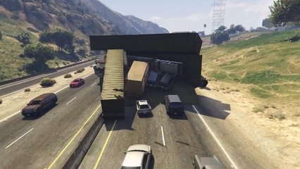 GTA 5 : il utilise une technique bien particulière pour dégager les autoroutes