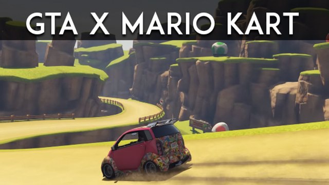 GTA 5 : Mario Kart recréé à la perfection dans ce mod bluffant