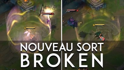 下载视频: League of Legends : le nouveau sort de Poppy counter presque tous les dashs