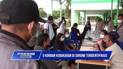 10 jenazah berhasil di Identifikasi terkait Kebakaran di Sorong Papua Barat