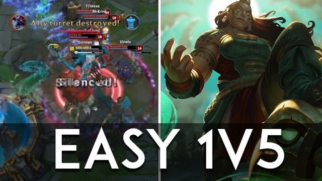 League of Legends : Illaoi est actuellement le meilleur champion pour défendre en 1v5