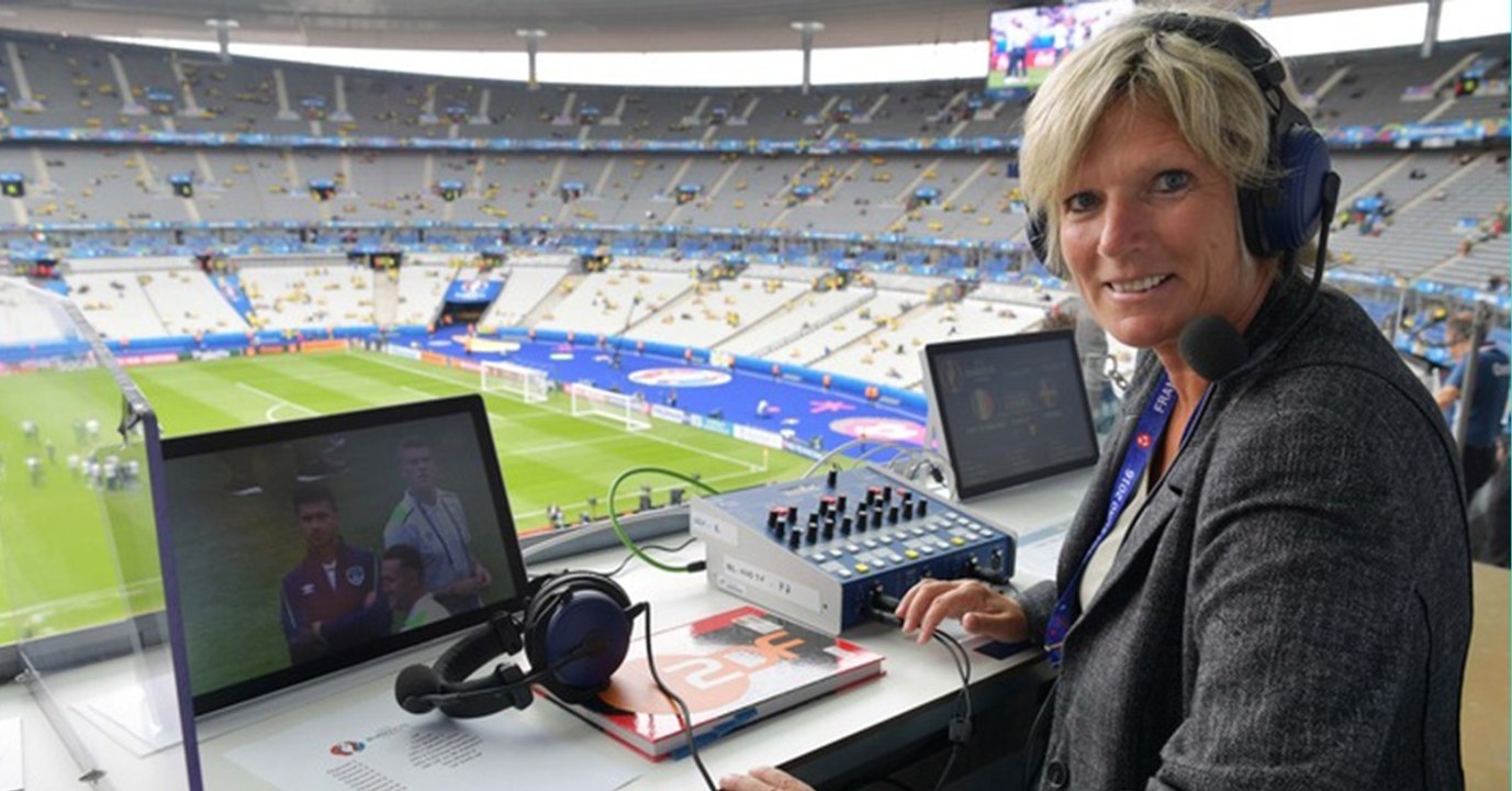 Männerwelt Fußball: ZDF-Kommentatorin erntet Häme und Spott