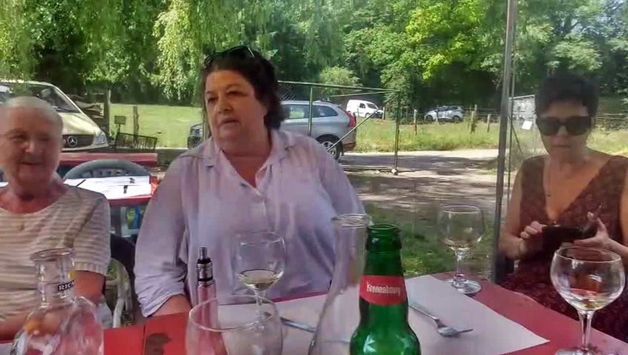 Retrouvaille  à "La pêcherie" à  Sexey-aux-Forges