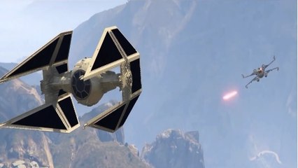 GTA 5 : il modifie le jeu pour pouvoir jouer à Star Wars