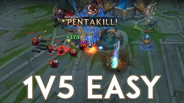 League of Legends : le nouveau Corki fait du 1v5 facilement