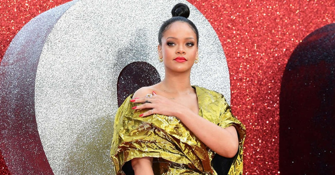 Rihanna: Kleid verrutscht bei Vorpremiere von Ocean's 8 und macht den Blick frei