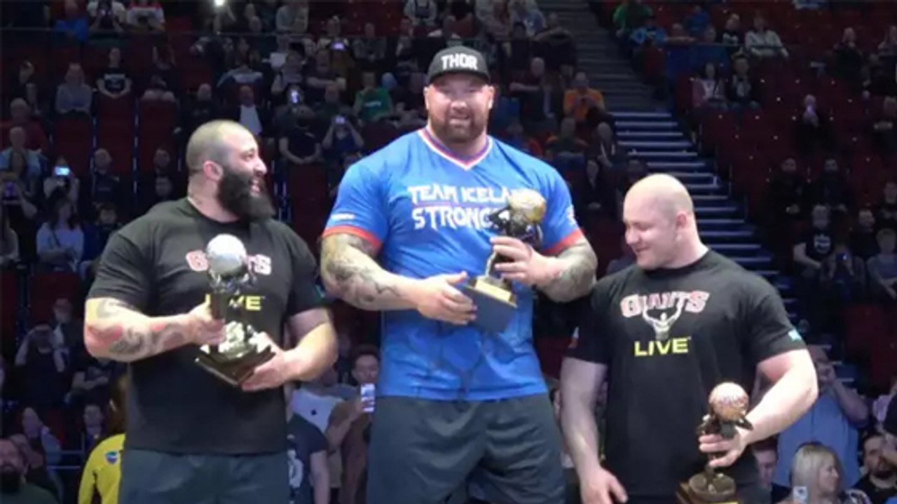Hafthor Julius Björnsson („Der Berg“) wieder stärkster Mann Europas