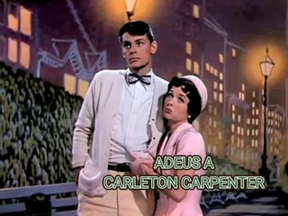 ADEUS ACARLETON CARPENTER ATOR MULTITALENTOSO COM 8 DECADAS DE CARREIRA.