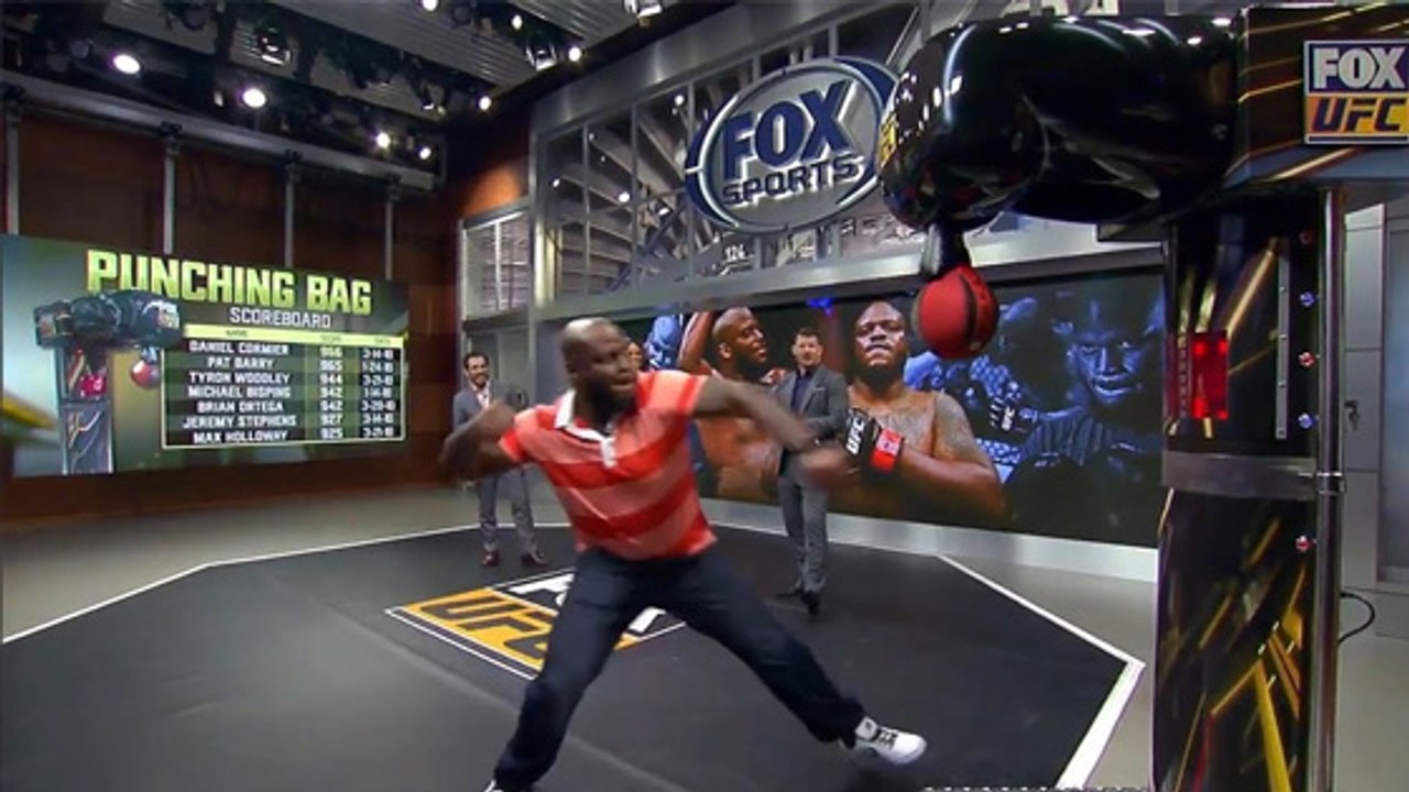 Derrick Lewis bricht Rekord an der Punching Machine