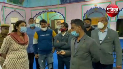 कलक्टर ने हरिसागर कुंड के सौन्दर्यकरण के दिए निर्देश