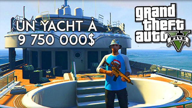 GTA 5 : présentation du Super Yacht de la mise à jour Truands en Col Blanc