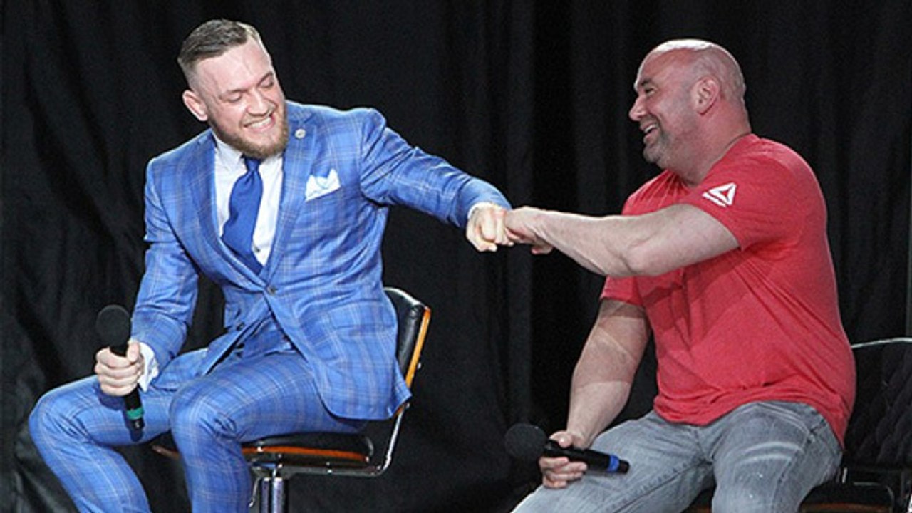 UFC: Dana White hat sich endlich zur Strafe gegen Conor McGregor geäußert
