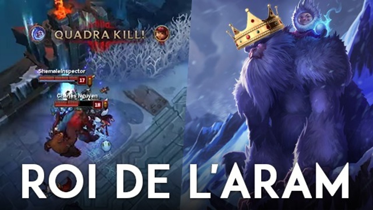 League of Legends : Nunu est le champion le plus fourbe en mode ARAM