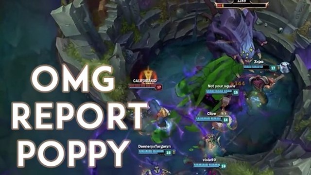 League of Legends : on peut voler le baron grâce à un bug de l'ult de Poppy