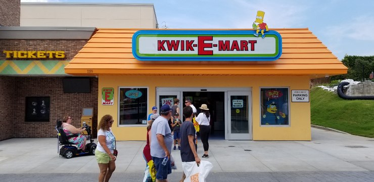 Nach Neu-Eröffnung: Amis stürmen Supermarkt der Simpsons!