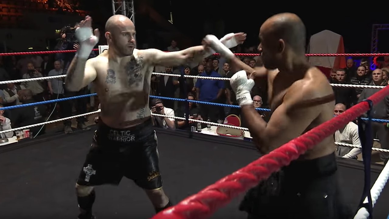 Jimmy Sweeney: Englischer Mittelgewichtskämpfer im Bare-Knuckle-Kampf präsentiert seinen ganz eigenen Stil