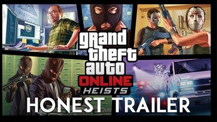 GTA 5 : le trailer honnête des missions Heists